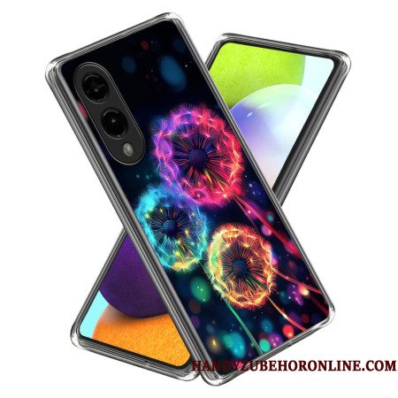 Hoesje Voor Samsung Galaxy S25 5g Edge Kleurrijke Paardenbloemen