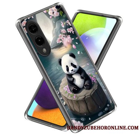 Hoesje Voor Samsung Galaxy S25 5g Edge Schattige Panda