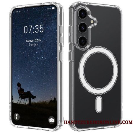 Hoesje Voor Samsung Galaxy S25 5g Transparant Compatibel Met Magsafe