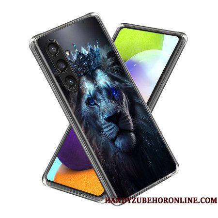Hoesje Voor Samsung Galaxy S25 Plus 5g Blauwe Leeuw