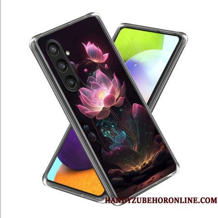 Hoesje Voor Samsung Galaxy S25 Plus 5g Fluorescerende Lotus