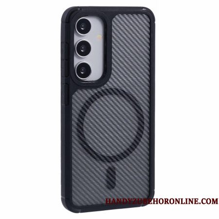 Hoesje Voor Samsung Galaxy S25 Plus 5g Magsafe-compatibel Koolstofvezel