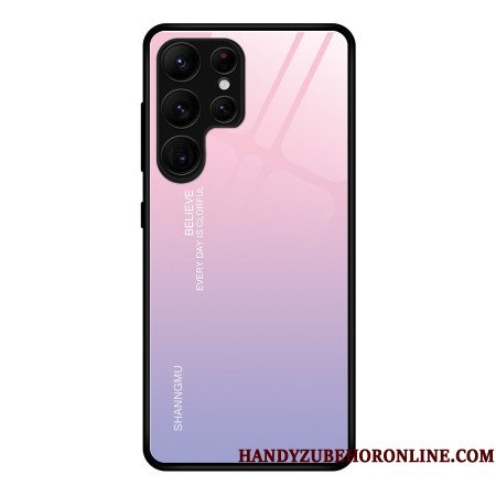 Hoesje Voor Samsung Galaxy S25 Ultra 5g Roze-paarse Kleurovergang
