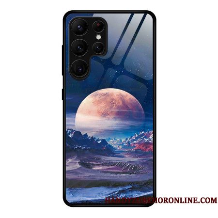 Hoesje Voor Samsung Galaxy S25 Ultra 5g Witte Planeet