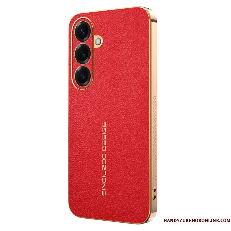 Hoesje Voor Samsung Galaxy S26 Lychee Textuur