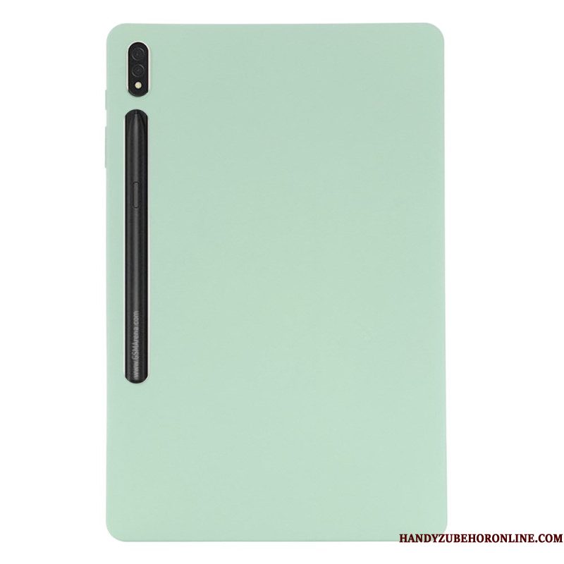 Hoesje Voor Samsung Galaxy Tab S10 Plus Vloeibare Siliconen