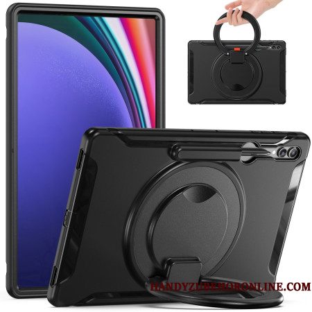 Hoesje Voor Samsung Galaxy Tab S10 Ultra Draaibare Ringstandaard