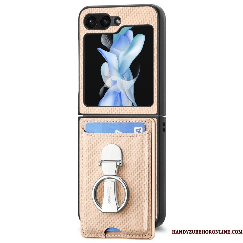 Hoesje Voor Samsung Galaxy Z Flip 7 Fe Opvouwbare Standaard En Kaarthouder