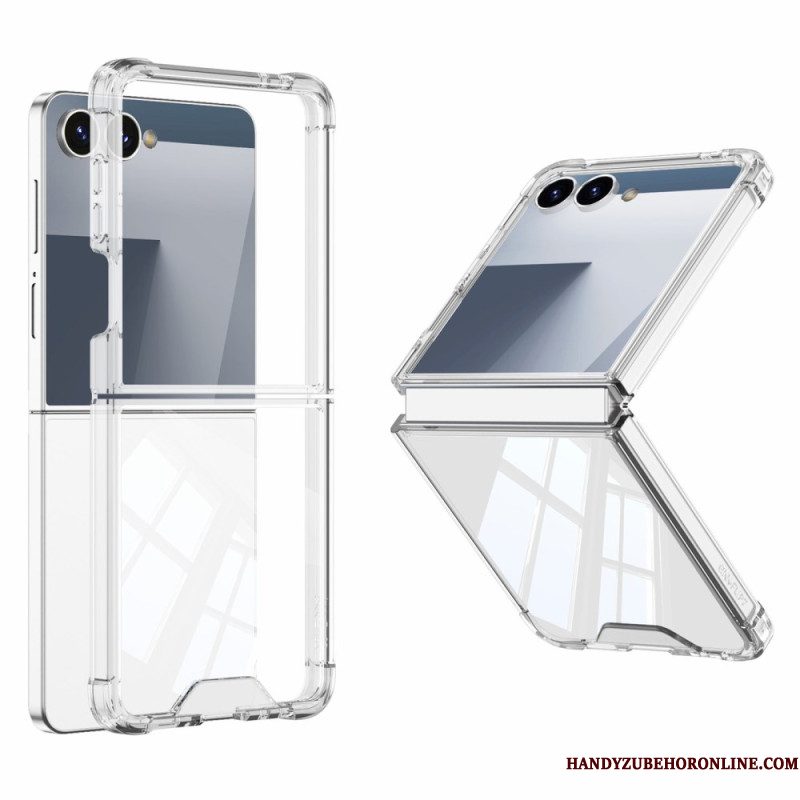 Hoesje Voor Samsung Galaxy Z Flip 7 Gkk Metallic Stijl Velg