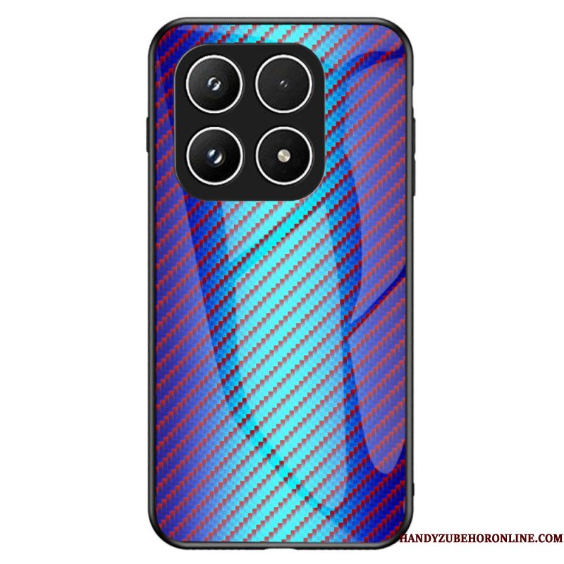 Hoesje Voor Xiaomi 17 Gehard Glas En Koolstofvezel