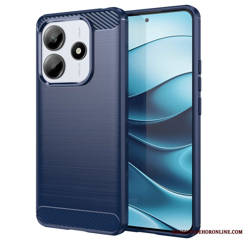 Hoesje Voor Xiaomi Redmi Note 14 5g Geborsteld Koolstofvezel