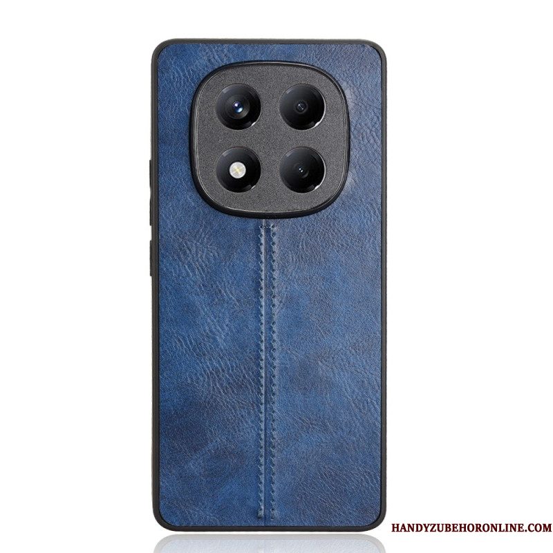 Hoesje Voor Xiaomi Redmi Note 14 Pro 4g Leerlook Stiksels
