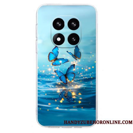 Hoesje Voor Xiaomi Redmi Note 14 Pro Plus 5g Blauwe Vlinders