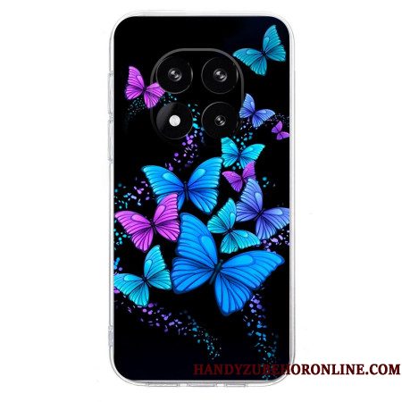 Hoesje Voor Xiaomi Redmi Note 14 Pro Plus 5g Kleurrijke Vlinders