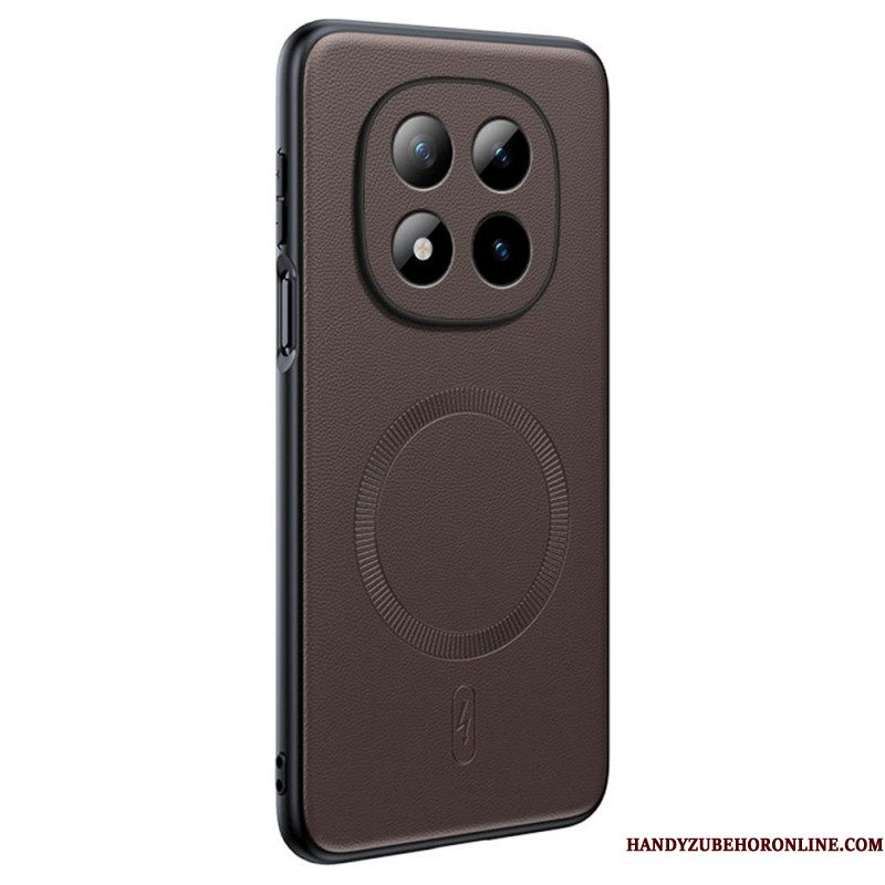 Hoesje Voor Xiaomi Redmi Note 15 Pro 5g Magnetische Premium Lederen Afwerking