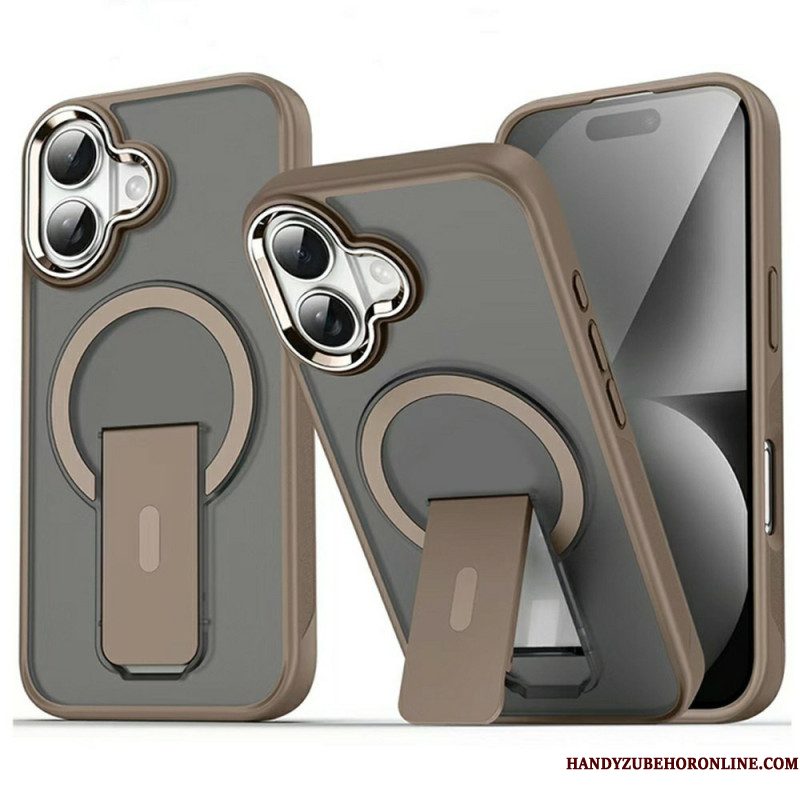 Hoesje Voor iPhone 17 Magsafe-compatibel Met Standaard