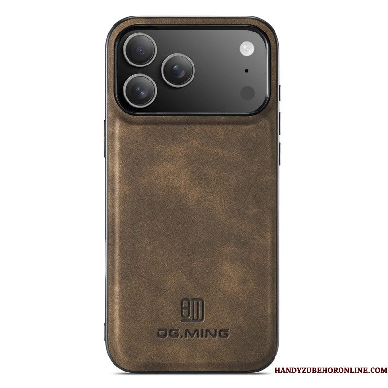 Hoesje Voor iPhone 17 Pro Dg.ming Met Leerlook