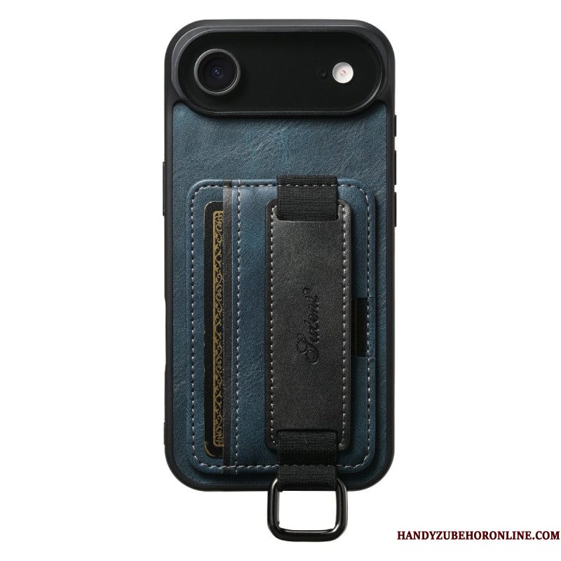 Hoesje Voor iPhone Air Kaarthouder En Riemhouder
