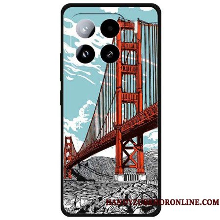 Hoesje Xiaomi 15 Pro Gouden Poortbrug