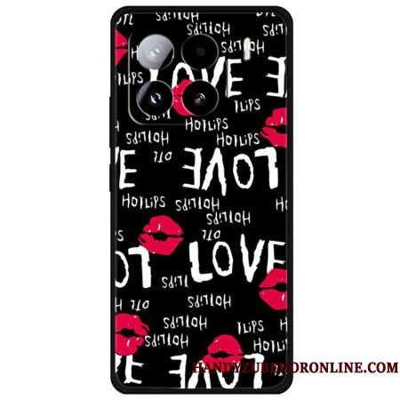 Hoesje Xiaomi 15 Pro Rode Lippen Bescherming Hoesje