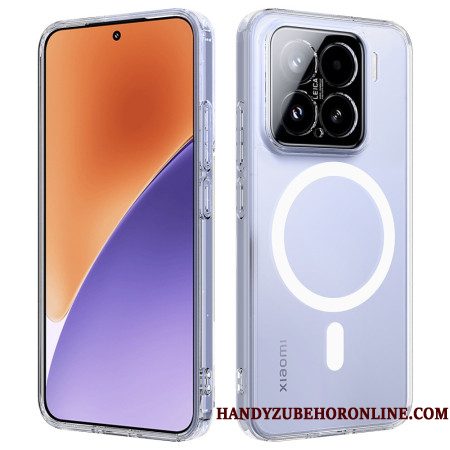 Hoesje Xiaomi 15 Transparant Magsafe-compatibel Bescherming Hoesje