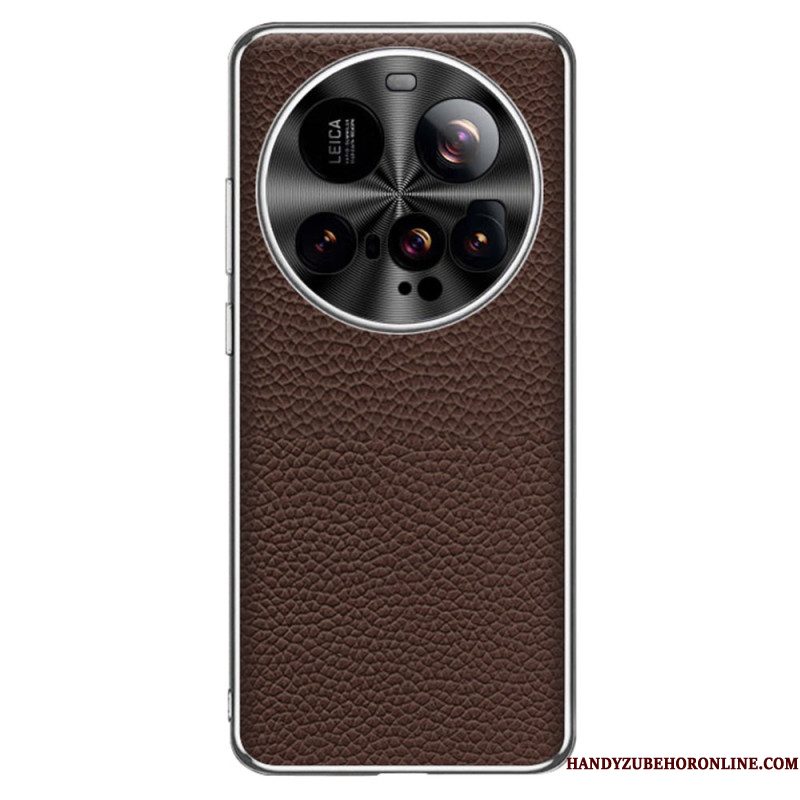 Hoesje Xiaomi 15 Ultra Echt Leer Bescherming Hoesje