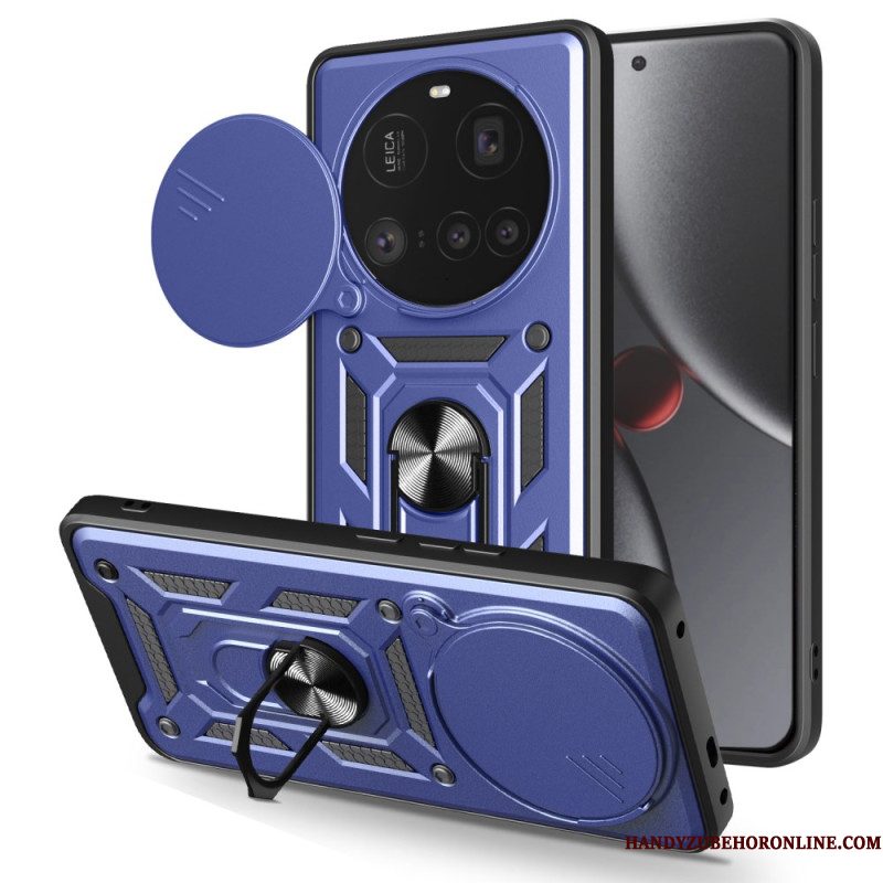 Hoesje Xiaomi 15 Ultra Schuifbare Cameracover En Standaard
