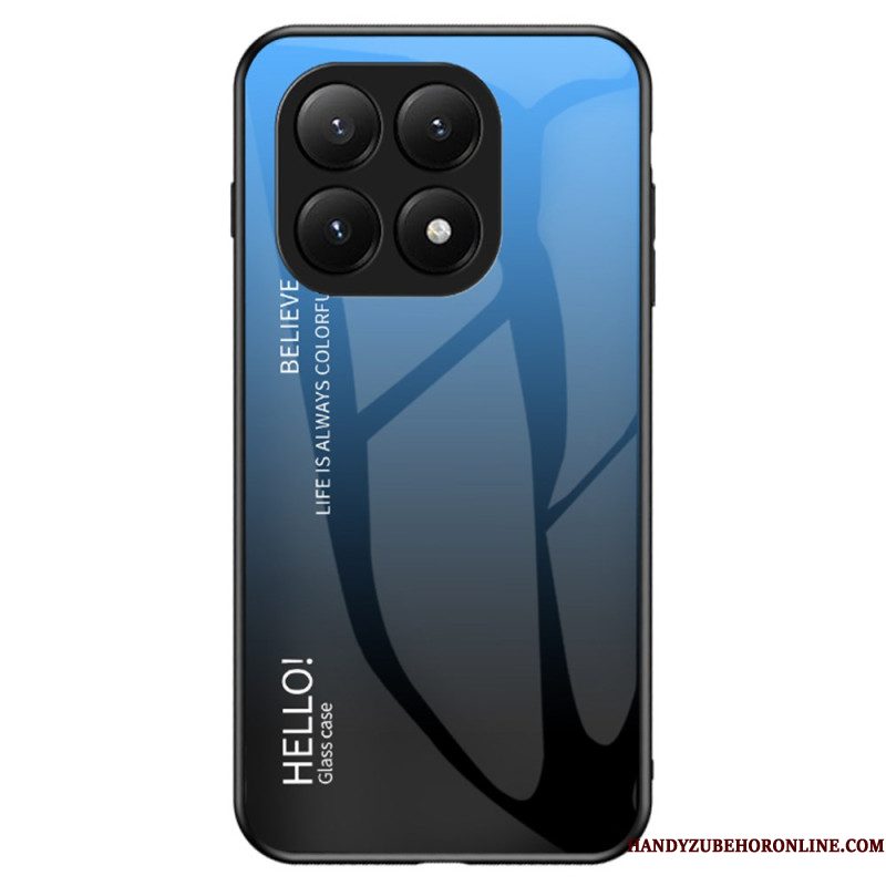 Hoesje Xiaomi 15t Gehard Glas Hallo Bescherming Hoesje