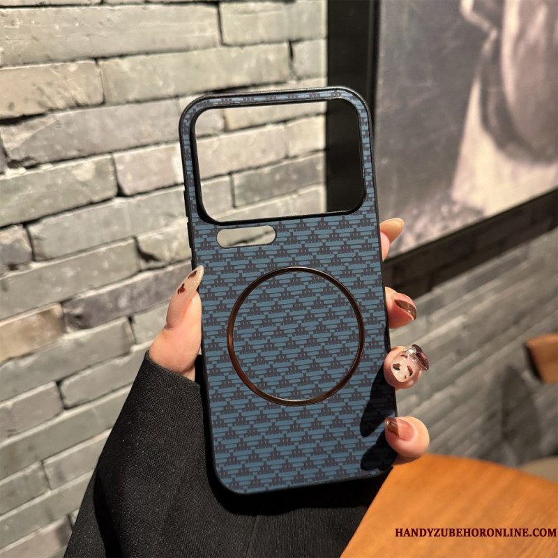 Hoesje Xiaomi 17 Pro Magnetische Driehoekige Bergtextuur