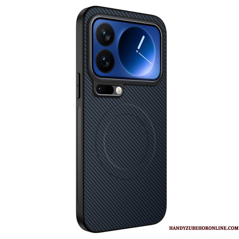 Hoesje Xiaomi 17 Pro Magsafe Carbon Fiber Bescherming Hoesje