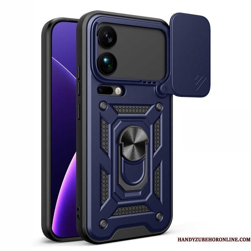 Hoesje Xiaomi 17 Pro Max Schuifbare Cameracover Standaard