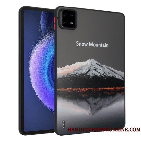 Hoesje Xiaomi Pad 6 Pro Besneeuwde Berg