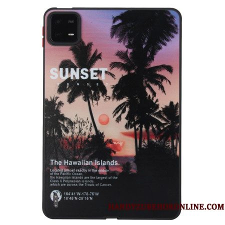 Hoesje Xiaomi Pad 6 Pro Zonsondergang
