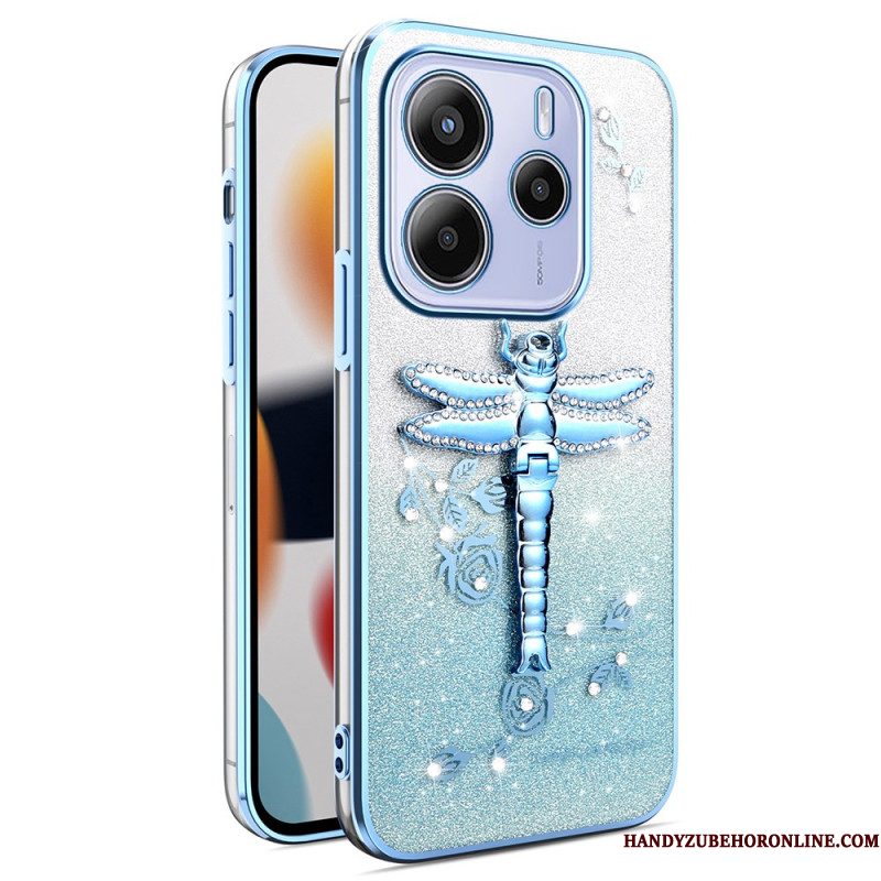 Hoesje Xiaomi Redmi Note 14 4g Vlinderstandaard