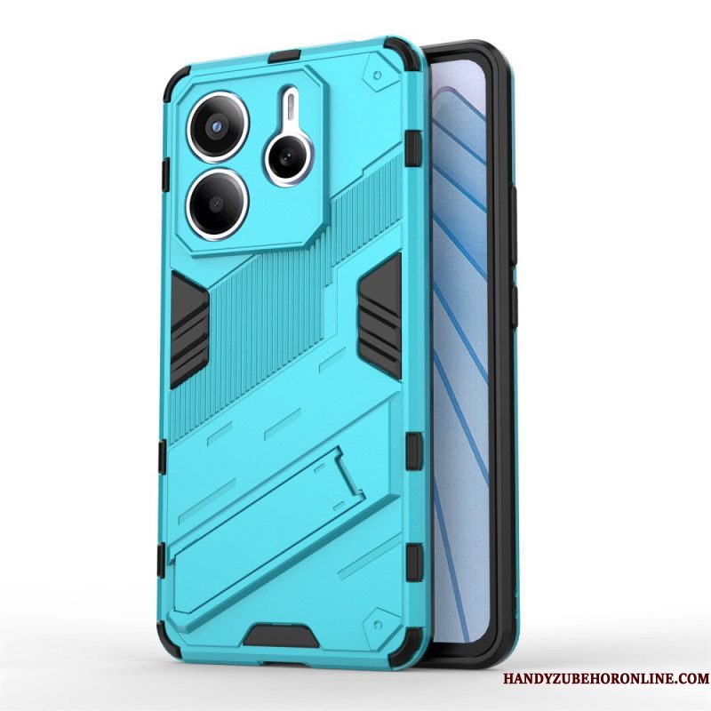 Hoesje Xiaomi Redmi Note 14 5g Afneembare Handsfree Standaard Met Twee Standen Bescherming Hoesje