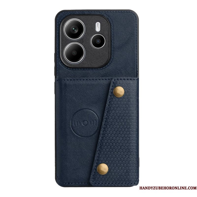 Hoesje Xiaomi Redmi Note 14 5g Kaarthouder En Standaard
