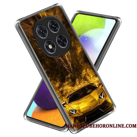 Hoesje Xiaomi Redmi Note 14 Pro 4g Gouden Sportwagen Bescherming Hoesje