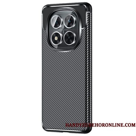 Hoesje Xiaomi Redmi Note 14 Pro 5g Klassieke Koolstofvezel