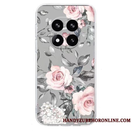 Hoesje Xiaomi Redmi Note 14 Pro Plus 5g Roze Bloemen