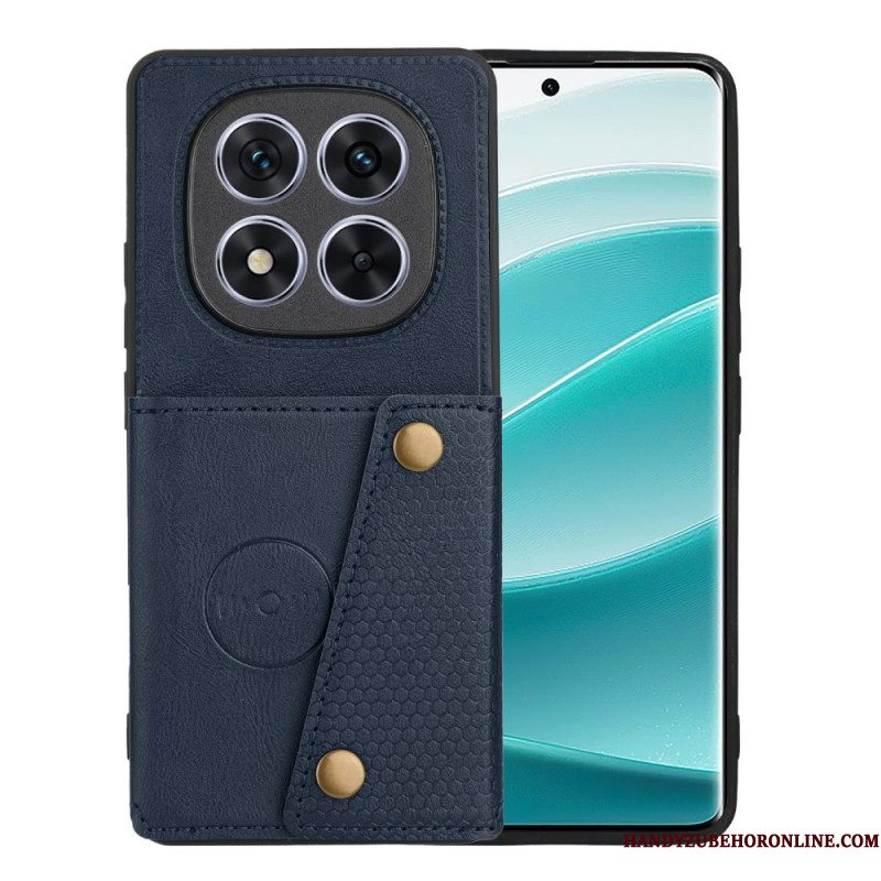 Hoesje Xiaomi Redmi Note 15 5g Kaarthouder En Geïntegreerde Standaard Bescherming Hoesje