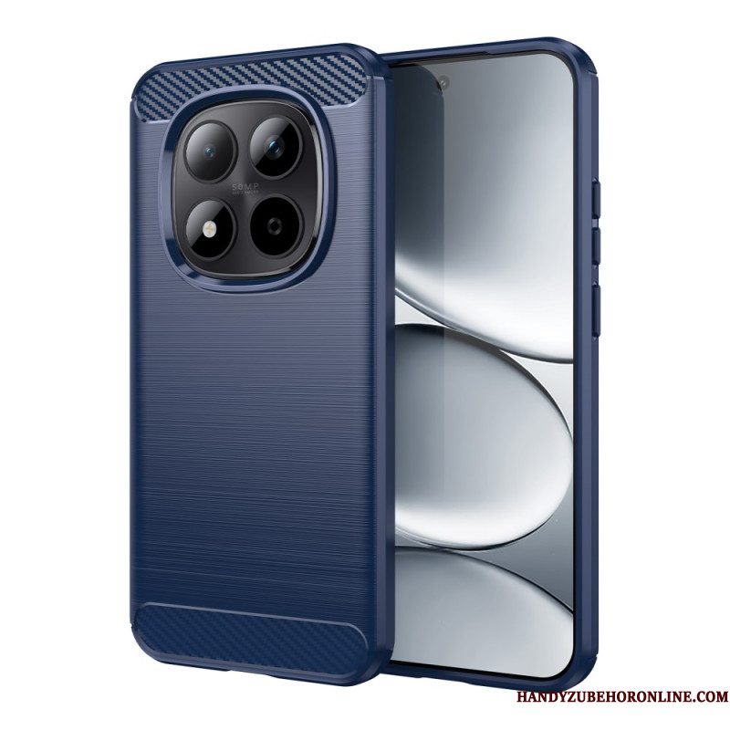 Hoesje Xiaomi Redmi Note 15 Pro 5g Geborsteld Koolstofvezel Bescherming Hoesje