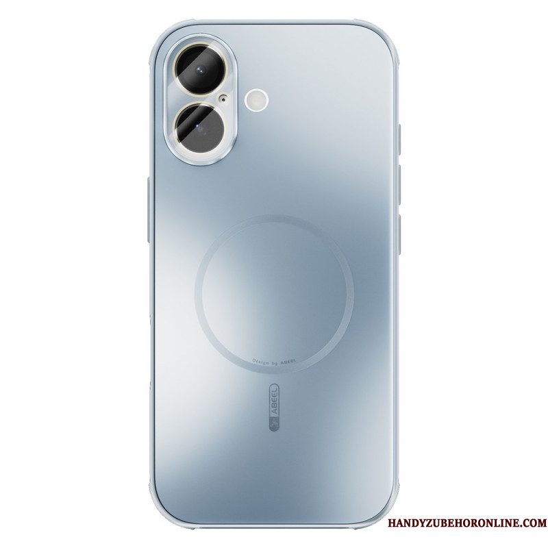 Hoesje iPhone 17 Abeel Met Magnetisch Glaseffect Bescherming Hoesje