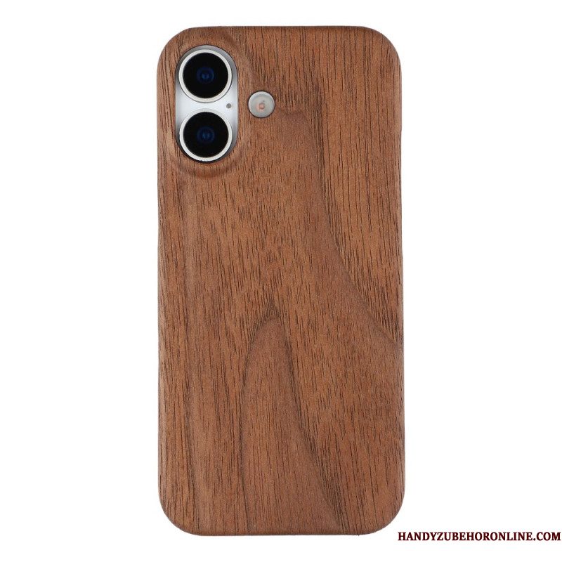 Hoesje iPhone 17 Natuurlijk Hout Bescherming Hoesje