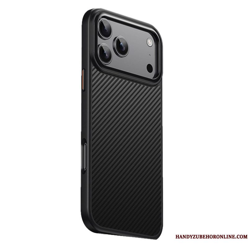 Hoesje iPhone 17 Pro Magsafe-compatibele Ultradunne Carbon
