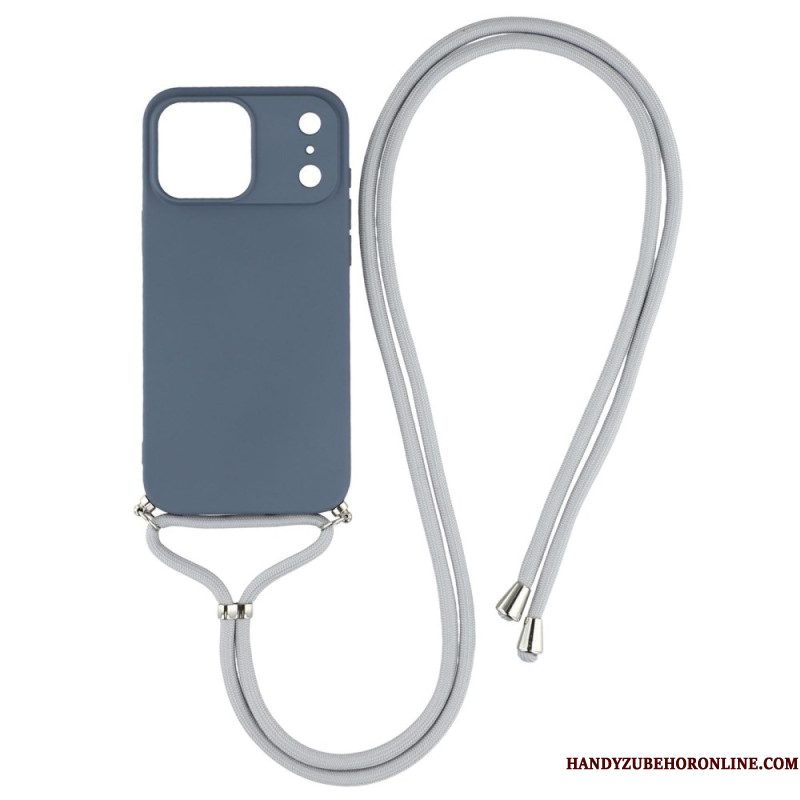 Hoesje iPhone 17 Pro Max Klassiek Koord