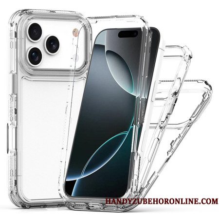 Hoesje iPhone 17 Pro Transparante Drie-in-één
