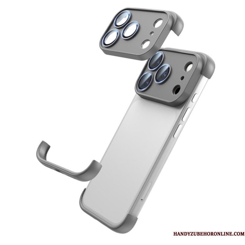 Hoesje iPhone 17 Pro Zonder Frame Met Hoekbescherming En Geïntegreerde Lens