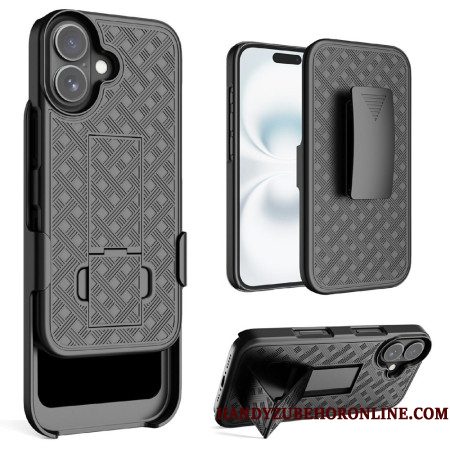 Hoesje iPhone 17 Schuifbaar Met Standaard En Clip