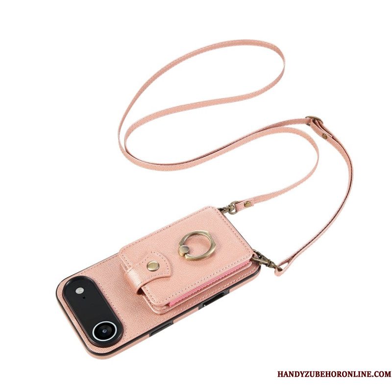 Hoesje iPhone Air Kaarthouder En Polsband