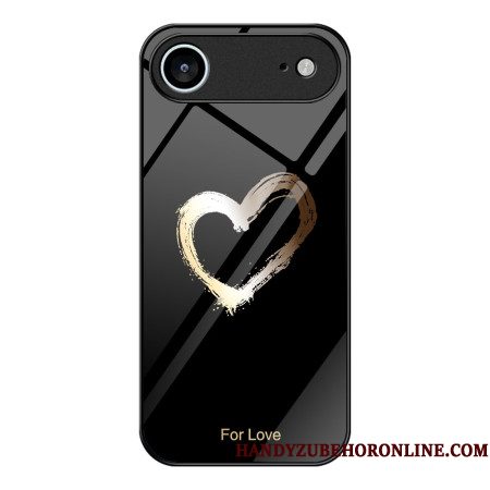 Hoesje iPhone Air Love Gehard Glas